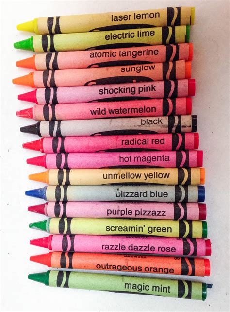 crayola color hot